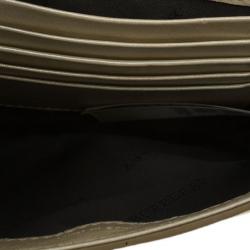 Pre Owned حقيبة كروس بربري جلد سحلية ذهبي معدني شراشيب