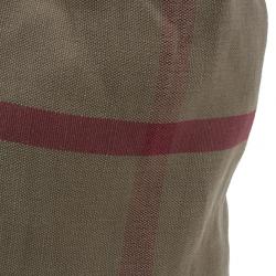 مملوكة مسبقًا Burberry House Check Canvas Little Drawstring Duffel Bag