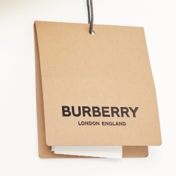 Pre Owned Burberry Gold Leather Mini Olympia Zip Chain Bag