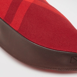 Pre Owned Burberry Ripple IP Check Fabric Mini Shield Sling Bag