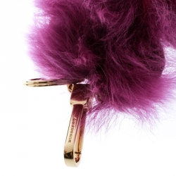 مملوكة مسبقًا دلاية حقائب/ مفاتيح بربري توماس بير بوم بوم بنفسجي/أحمر 