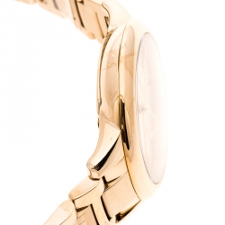 Pre Owned Burberry Gold Plated Stainless Steel Classic BU10109 Women's Wristwatch 32 mm