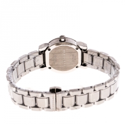 Pre Owned Burberry Silver Stainless Steel BU9229 Women's Wristwatch 26MM
