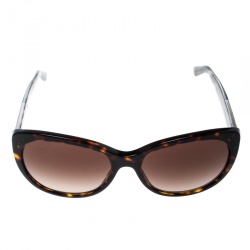Pre Owned Burberry Tortoise/Brown Gradient B4224 Cat Eye Sunglasses