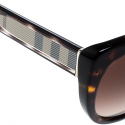 Pre Owned Burberry Tortoise/Brown Gradient B4224 Cat Eye Sunglasses