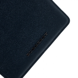 Pre Owned Burberry Blue Leather IPad Mini Case