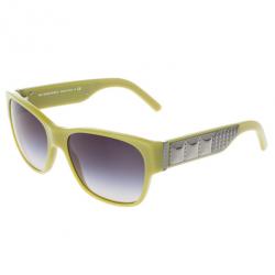 مملوكة مسبقًا Burberry Lime Green Round Sunglasses