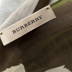 مملوكة مسبقًا وشاح بربري قطن كاروهات تجريدي متعدد الألوان