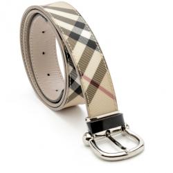 مملوكة مسبقًا Burberry Novacheck Belt 100 CM