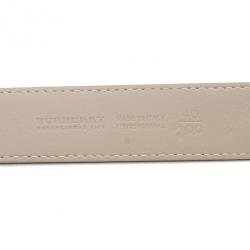 مملوكة مسبقًا Burberry Novacheck Belt 100 CM