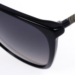 Pre Owned Burberry Check Wrapped Cat Eye Womens Sunglasses