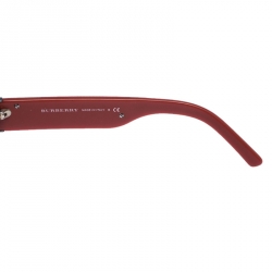 Pre Owned Burberry Orange Brown B4105 Square Sunglasses
