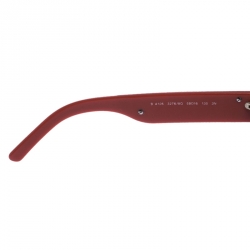 Pre Owned Burberry Orange Brown B4105 Square Sunglasses