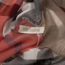 Pre Owned Burberry Novacheck Stole