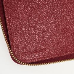 Pre Owned Burberry London Red Leather iPad Case