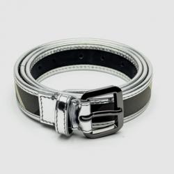 Pre Owned Burberry Smoked Check Ladies Belt Size 40