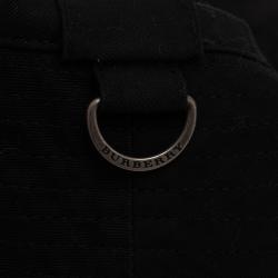 Pre Owned Burberry Reversible Check Bucket Hat