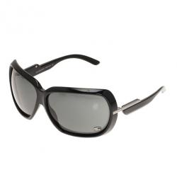 Pre Owned Burberry Black Oversized Square Sunglasses