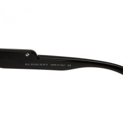Pre Owned Burberry Black Oversized Square Sunglasses