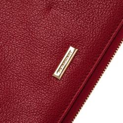 Pre Owned Burberry London Red Leather iPad 2 Case