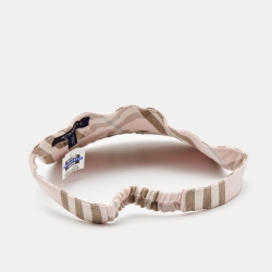 Burberry Pink Nova Check Print Cotton Visor One Size