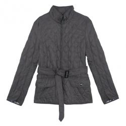 مملوكة مسبقًا Burberry Mid-Length Diamond Quilted Jacket M