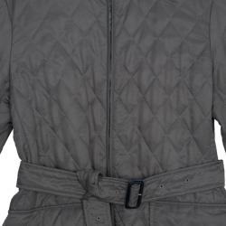 مملوكة مسب قًا Burberry Mid-Length Diamond Quilted Jacket M