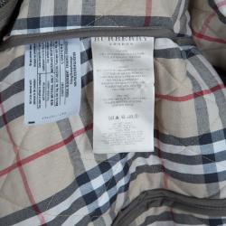 مملوكة مسبقًا Burberry Mid-Length Diamond Quilted Jacket M