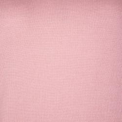 Pre Owned Burberry Brit Pink Merino Wool Elbow Patch Detail Sweater S