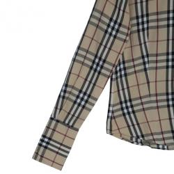 مملوكة مسبقًا Burberry Cotton Check Shirt M