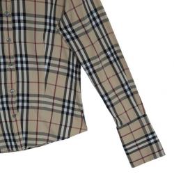 مملوكة مسبقًا Burberry Cotton Check Shirt M