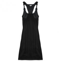 Pre Owned Burberry Black Short Dress M
