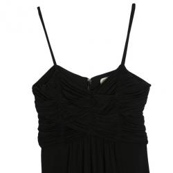 Pre Owned Burberry Brit Gathered Dress M