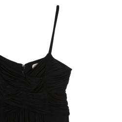 Pre Owned Burberry Brit Gathered Dress M