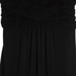 Pre Owned Burberry Brit Gathered Dress M