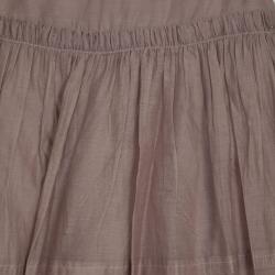 مملوكة مسبقًا Burberry Cotton Silk Skirt S