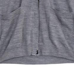 مملوكة مسبقًا Burberry Brit Check Placket Button Down Cardigan M