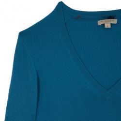 Pre Owned Burberry Novacheck Cuff Sweater M