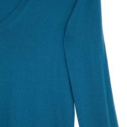 Pre Owned Burberry Novacheck Cuff Sweater M