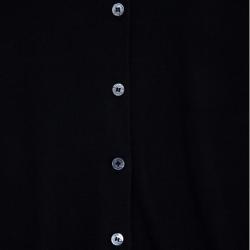 Pre Owned Burberry Black Button Down Cardigan M
