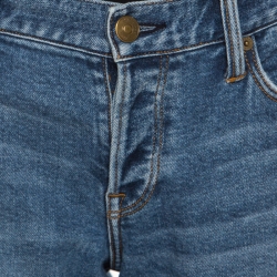 Pre Owned Burberry Brit Indigo Faded Effect Relaxed Skinny Jeans S