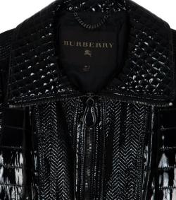 مملوكة مسبقًا Burberry Prorsum Patent Leather Coat XL