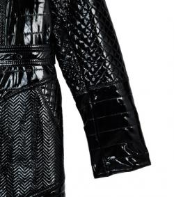 مملوكة مسبقًا Burberry Prorsum Patent Leather Coat XL