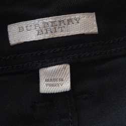 Pre Owned Burberry Brit Black Denim Hampstead Slim Fit Jeans M