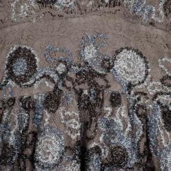 مملوكة مسبقًا Burberry Prorsum Metallic Lace Dress XS