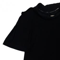 مملوكة مسبقًا Burberry Black Turtleneck Ponte Dress M