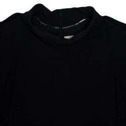 مملوكة مسبقًا Burberry Black Turtleneck Ponte Dress M