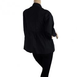 Pre Owned Burberry Cotton Silk Shirt Top XS