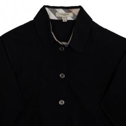 Pre Owned Burberry Cotton Silk Shirt Top XS