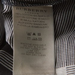 Pre Owned Burberry London Brown Multi Checked Cotton Button Front Shirt L